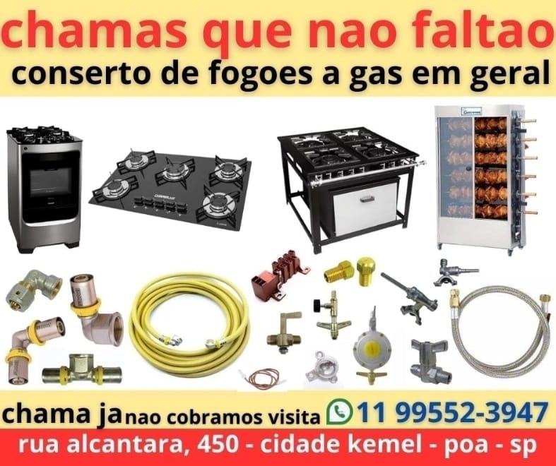 Flyer promocional do serviço de conserto